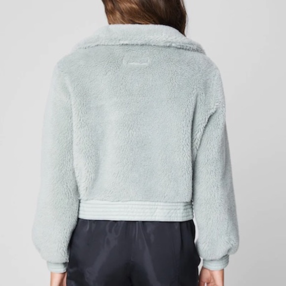 Blank NYC Faux Sherpa Teddy Coat in Good Start - Picture 5 of 7